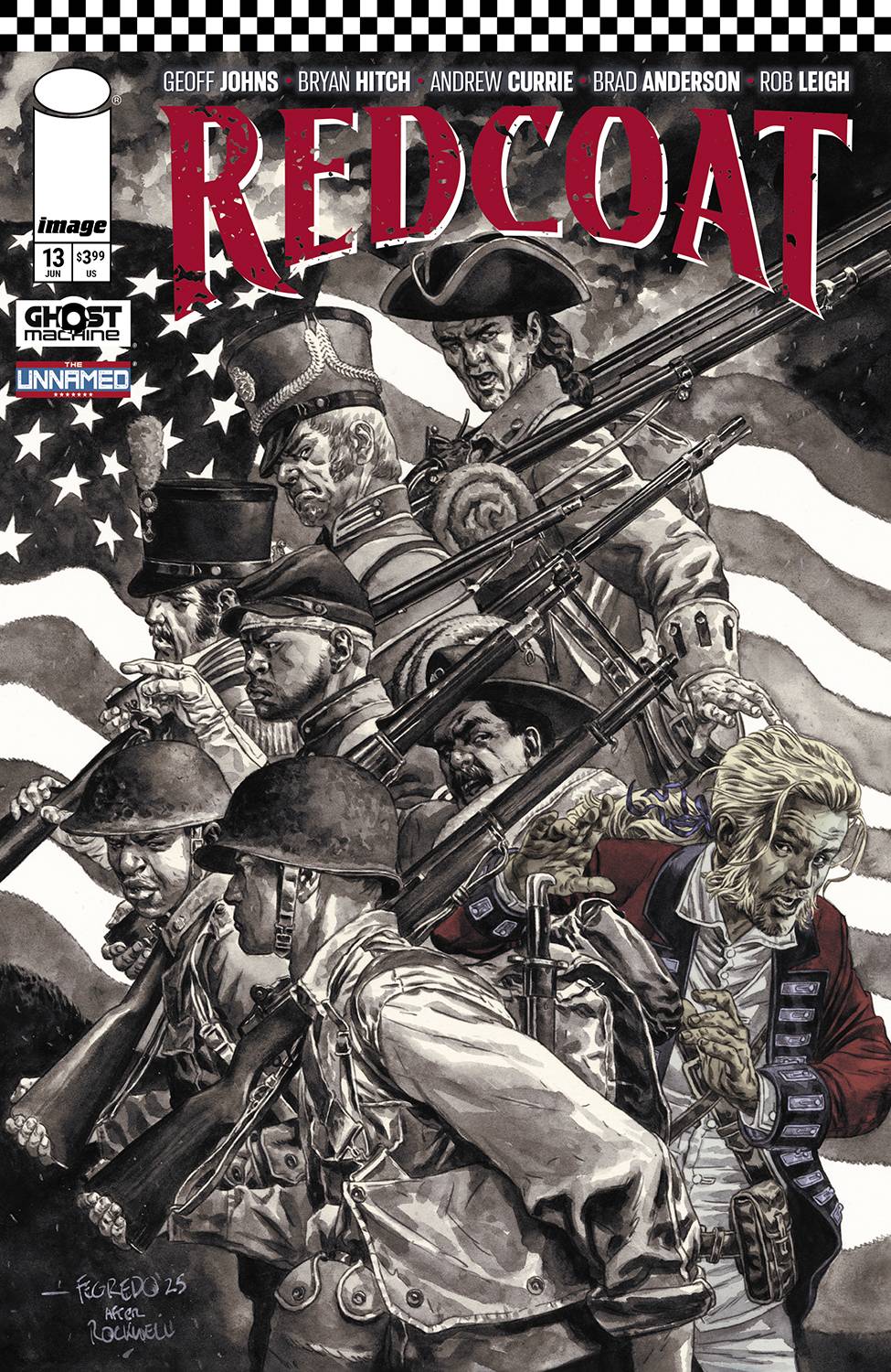 REDCOAT #13 CVR B DUNCAN FEGREDO VAR