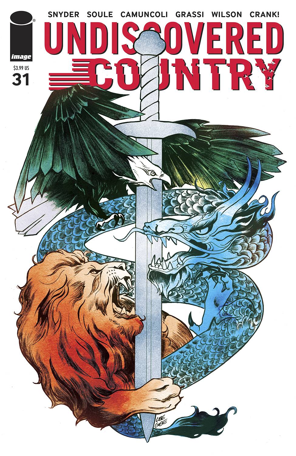 UNDISCOVERED COUNTRY #31 CVR B LEE GARBETT VAR (MR)