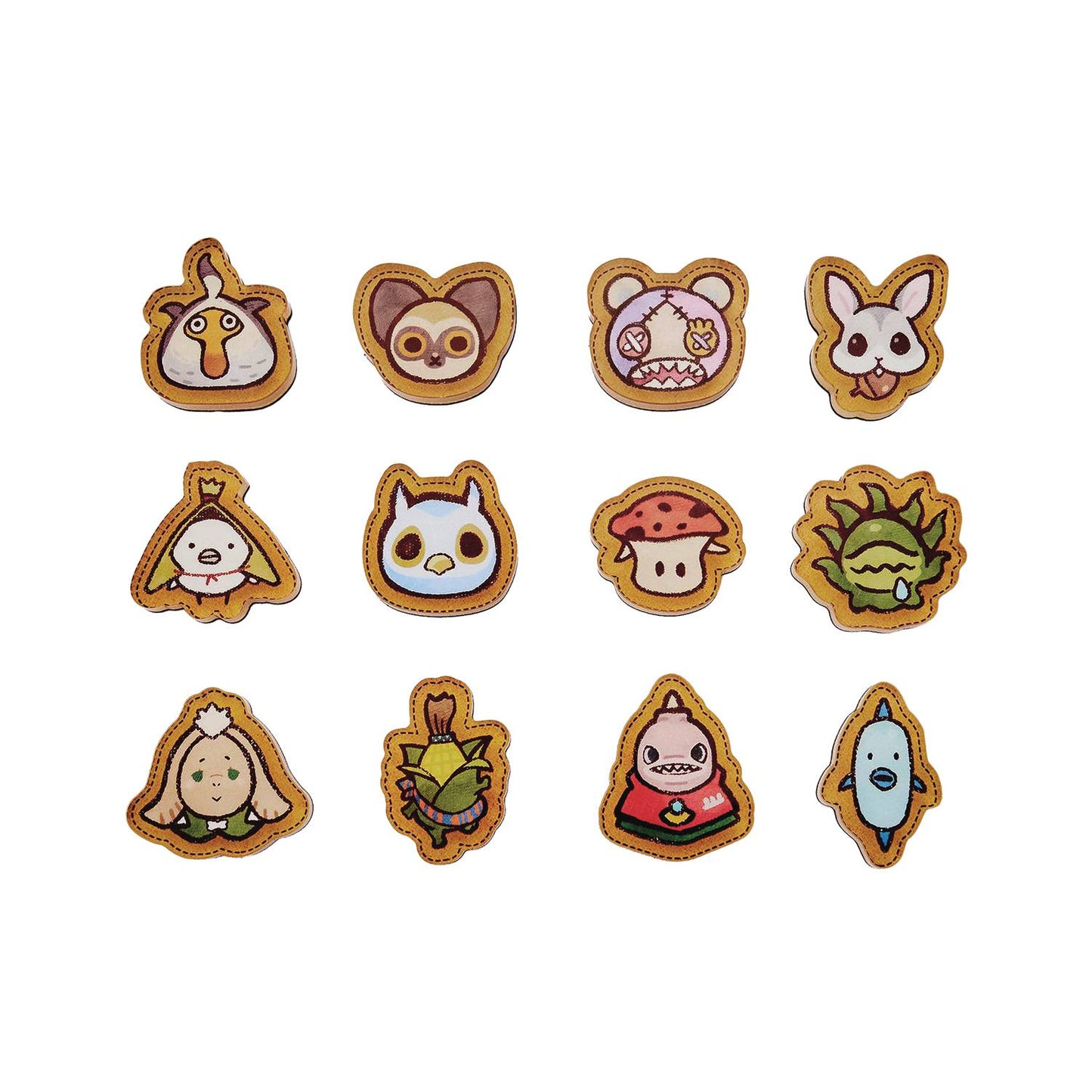 FINAL FANTASY XIV MINION ACRYLIC MAGNET V3 12PC BMB DS (NET)