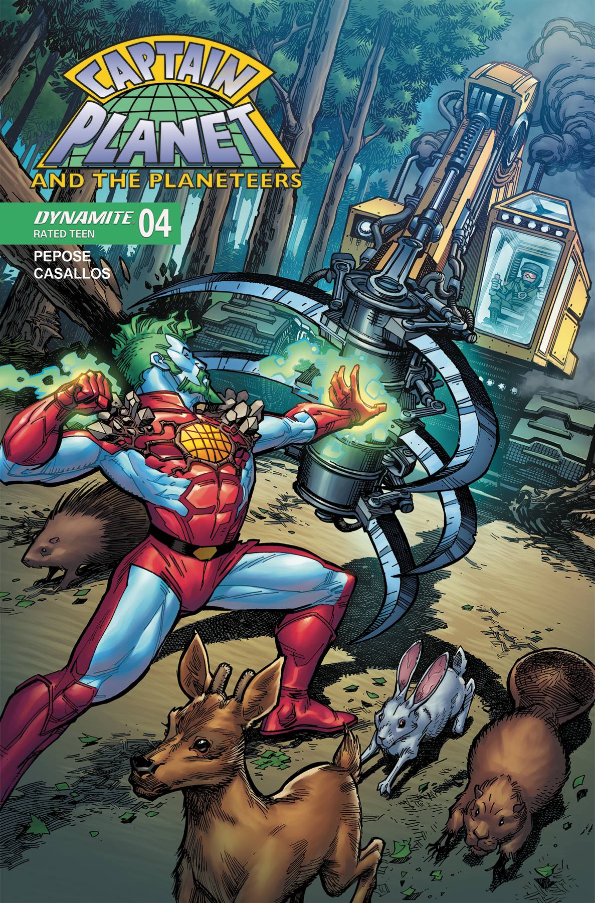 CAPTAIN PLANET #4 CVR A HARDIN (C: 1-0-0)