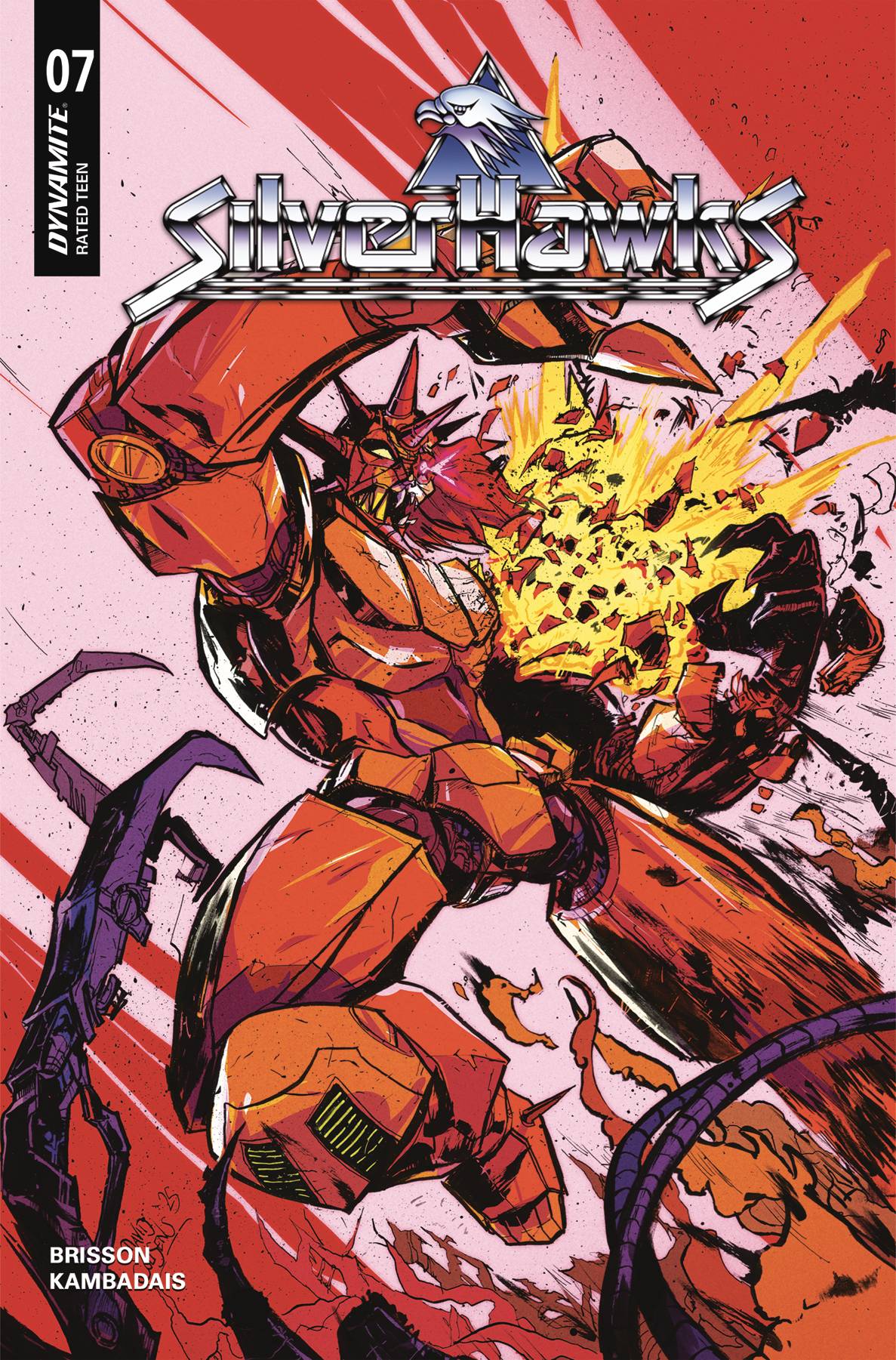SILVERHAWKS #7 CVR G 10 COPY BATTLE DAMAGE (C: 1-0-0)