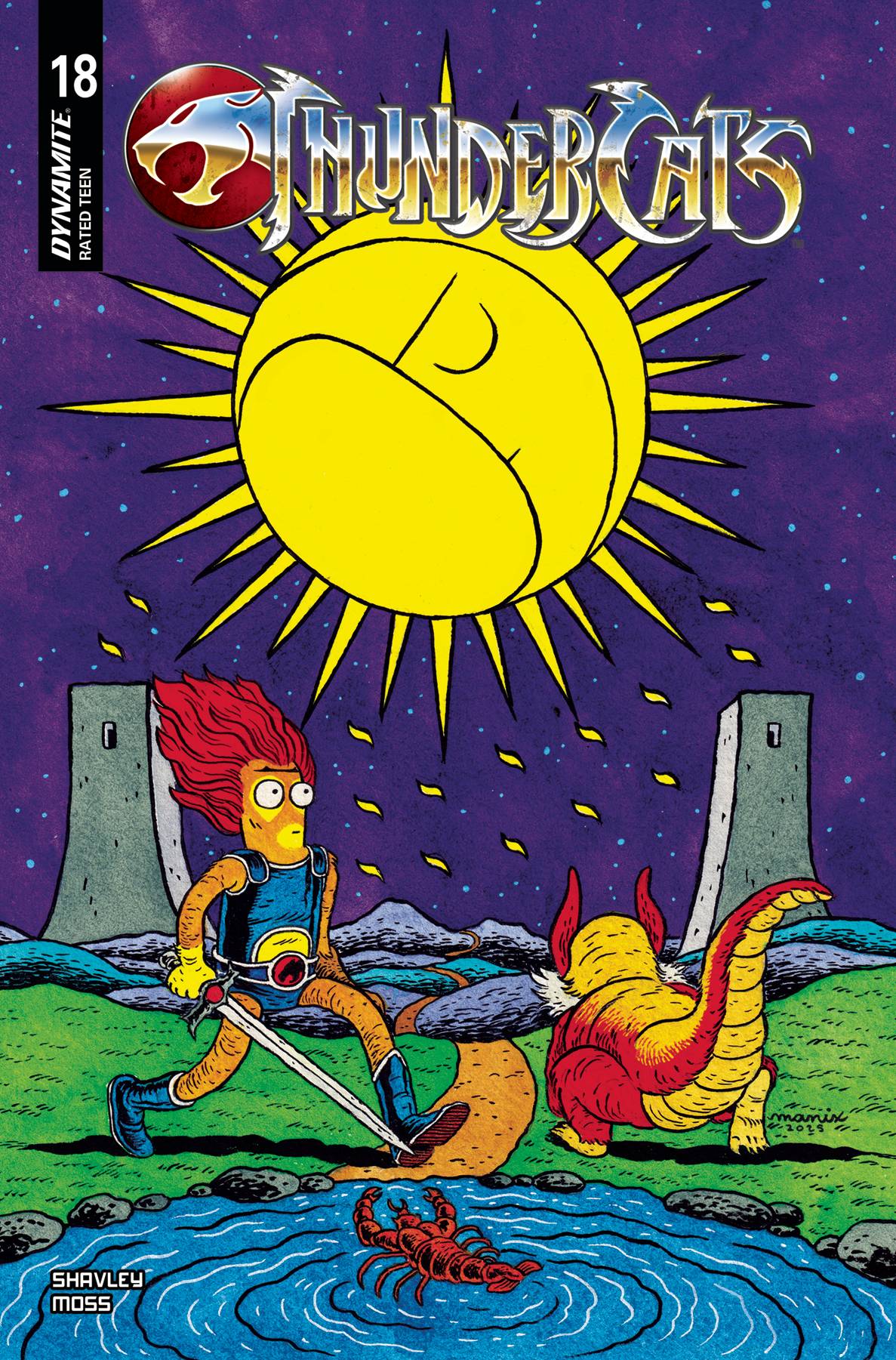 THUNDERCATS #18 CVR I MANIX FOIL (C: 1-1-2)