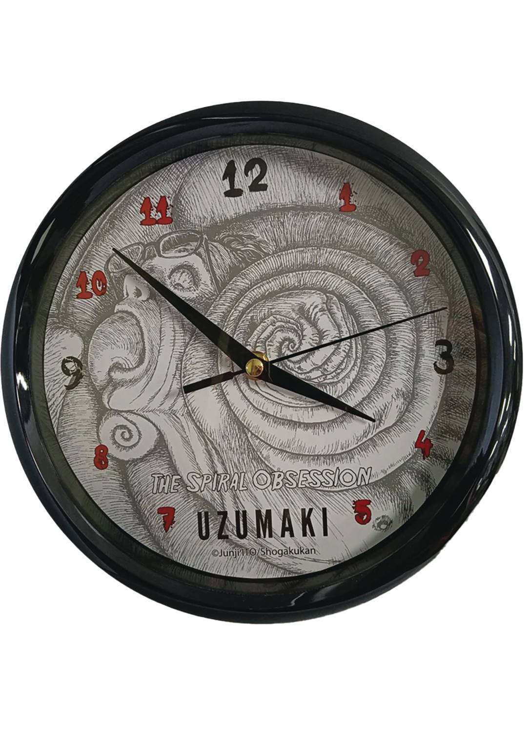 JUNJI ITO UZUMAKI SPIRAL OBSESSION WALL CLOCK (NET) (C: 1-1-