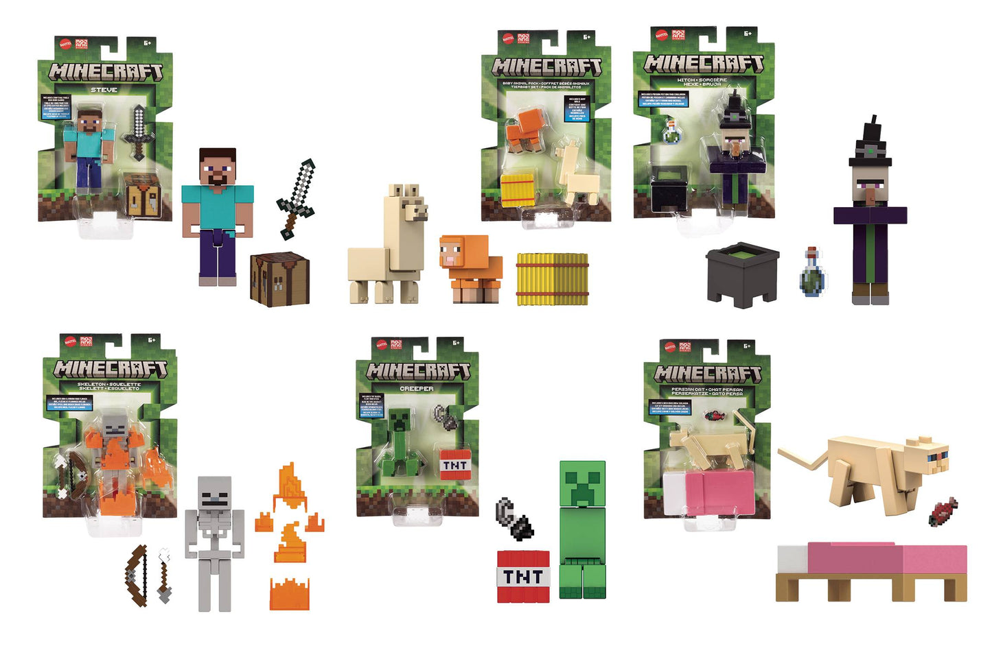 MINECRAFT 3.25IN CORE FIG WAVE 3 ASST (NET) (C: 1-1-2)