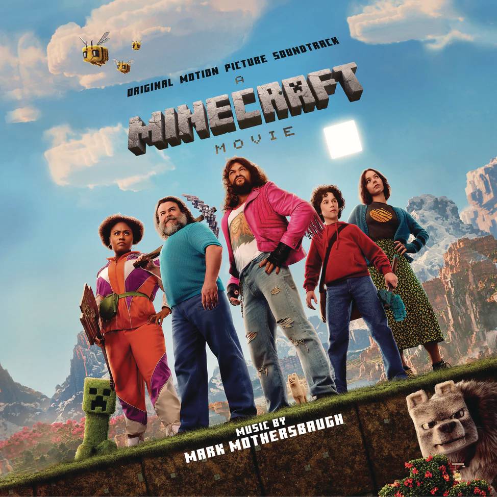 A MINECRAFT MOVIE OST GATEWAY BLUE VINYL 2LP (NET) (C: 1-1-2