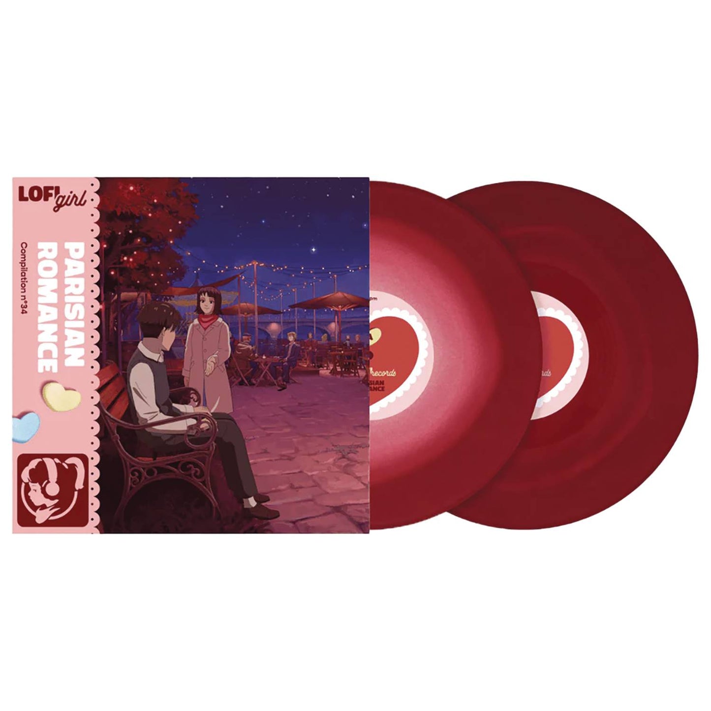 PARISIAN ROMANCE OPAQUE RED VINYL 2LP (NET) (C: 1-1-2)