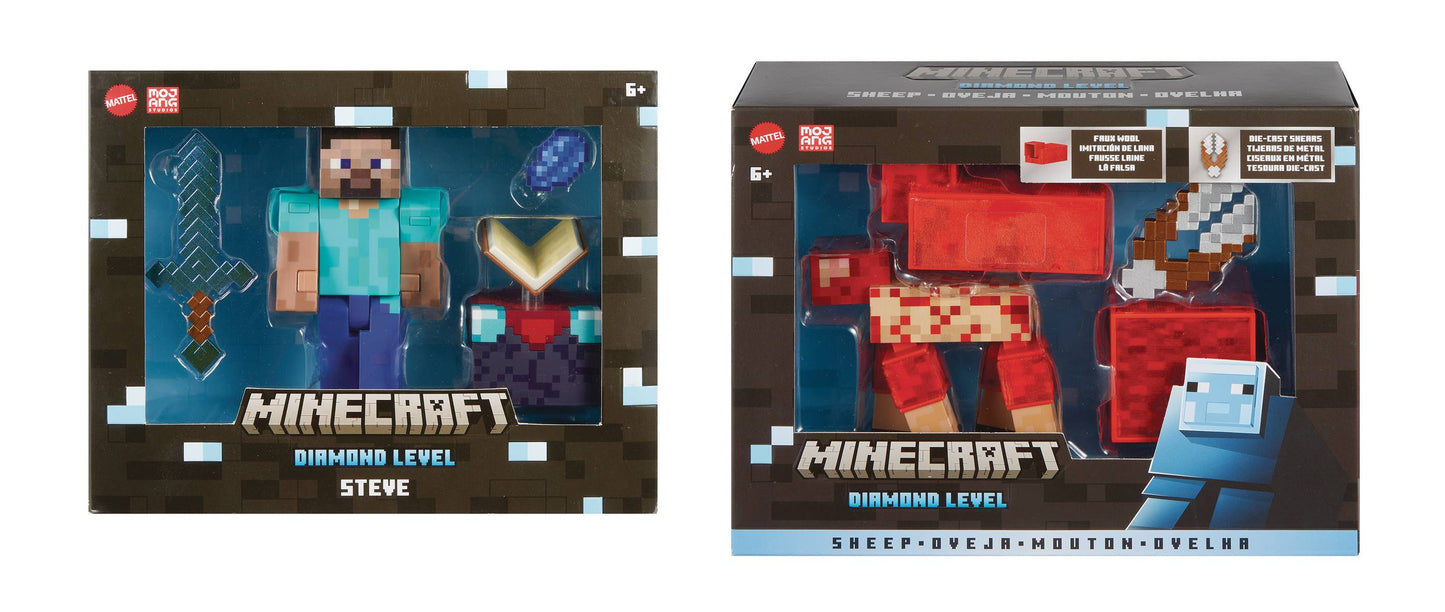 MINECRAFT DIAMOND LEVEL AF ASST (NET) (C: 1-1-2)