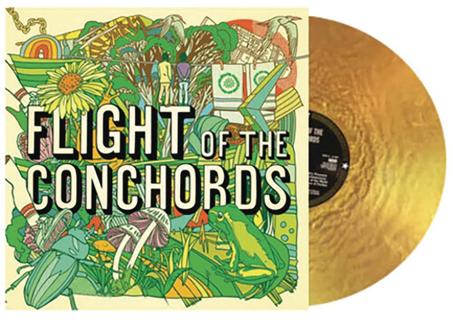 FLIGHT OF THE CONCHORDS GOLD VINYL LP (NET) (C: 1-1-2)