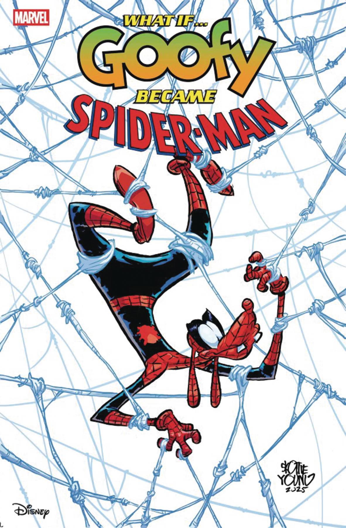 DF MARVEL & DISNEY WHAT IF GOOFY SPIDER-MAN #1 YOUNG VAR CGC