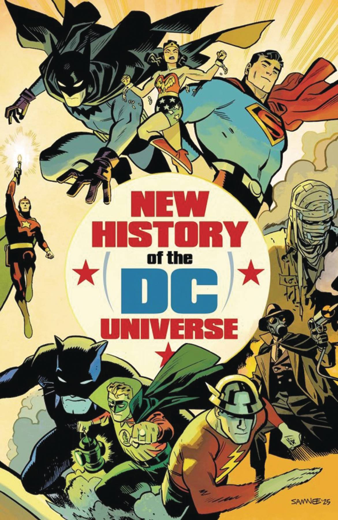 DF NEW HISTORY OF THE DCU #1 WAID SGN (C: 0-1-2)