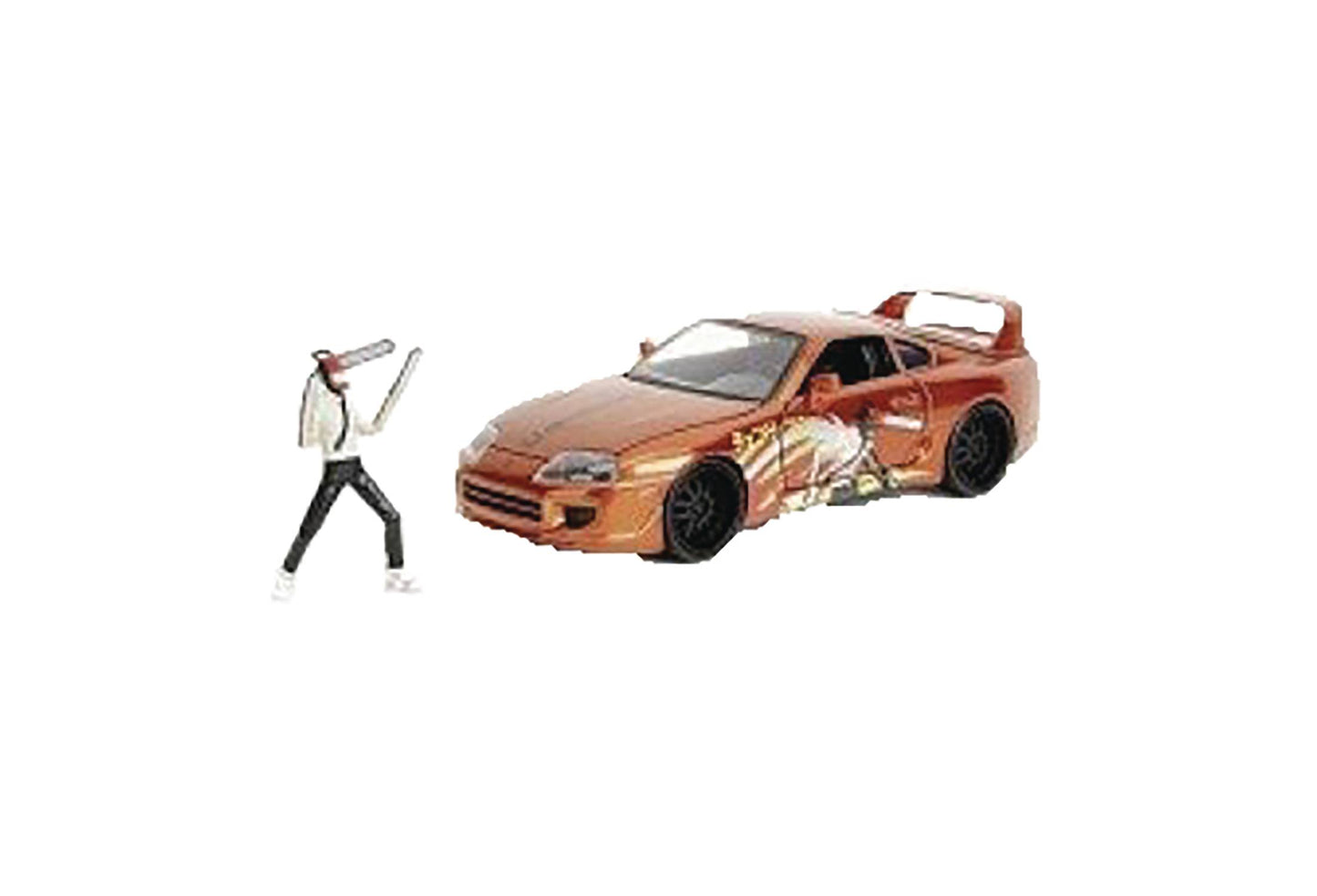 CHAINSAW MAN 1995 TOYOTA SUPRA 1/24 DIE-CAST VEHICLE (NET) (