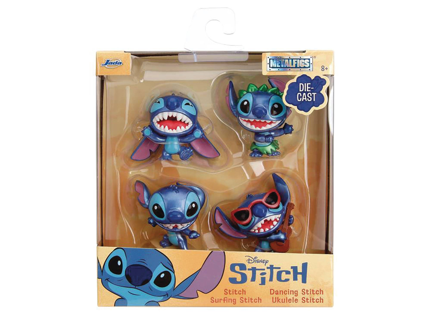 DISNEY STITCH 2.5IN METALFIGS 4PK (NET) (C: 1-1-2)