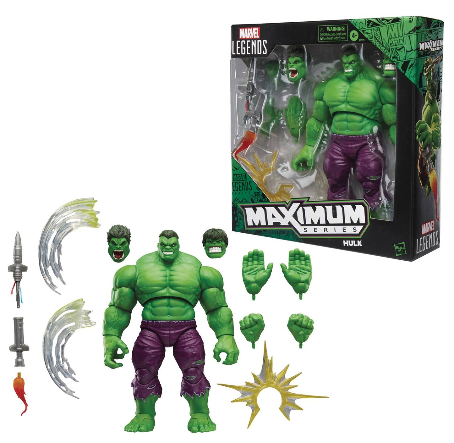 MARVEL LEGENDS MAXIMUM SER 6IN DLX HULK AF (NET) (C: 1-1-2)