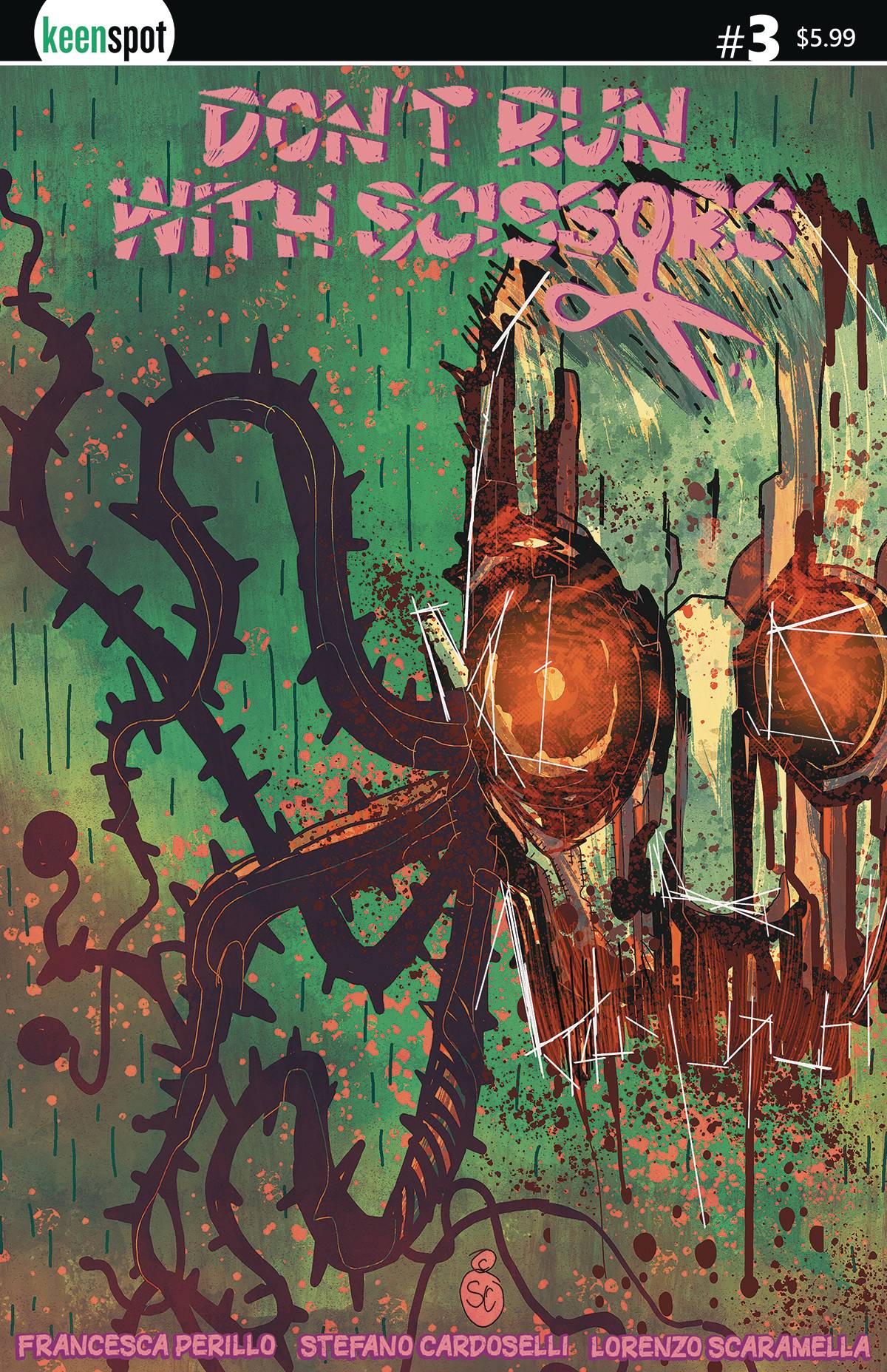 DONT RUN WITH SCISSORS #3 CVR A STEFANO CARDOSELLI (MR)