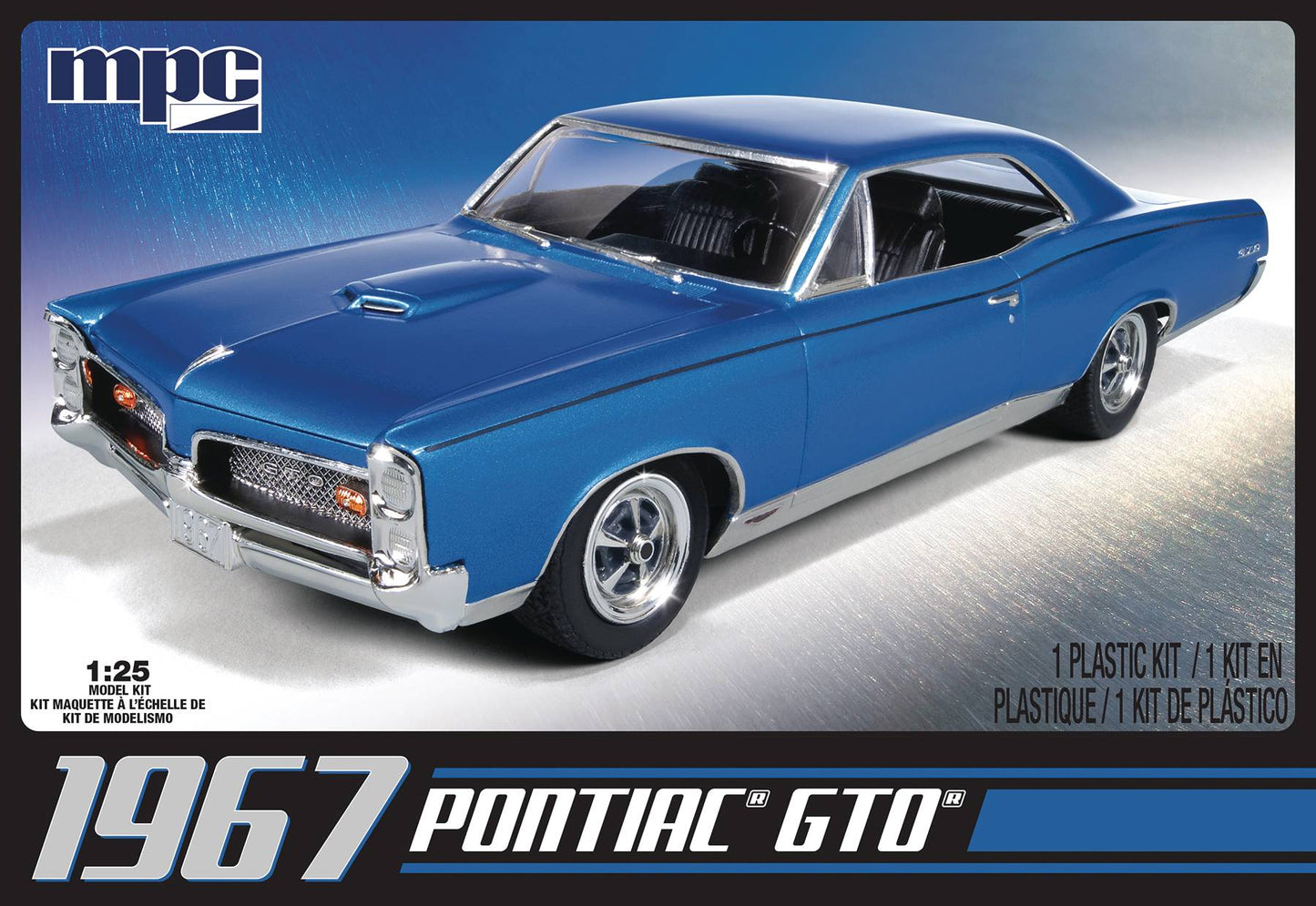 1967 PONTIAC GTO MPC 1/25 MODEL KIT (Net) (C: 1-1-2)