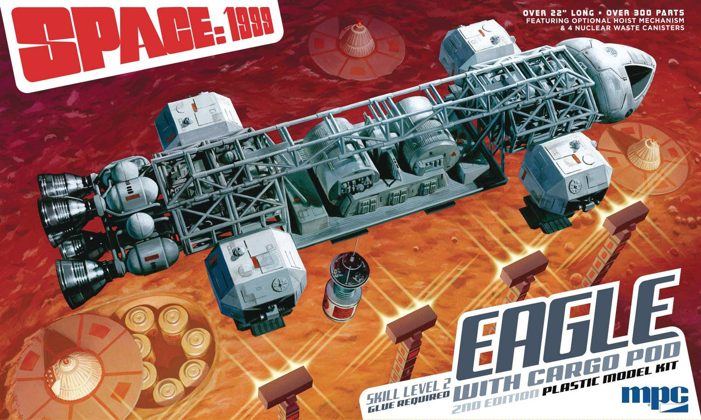 SPACE 1999 22 EAGLE W/CARGO POD MPC 1/48 MODEL KIT (Net) (C: