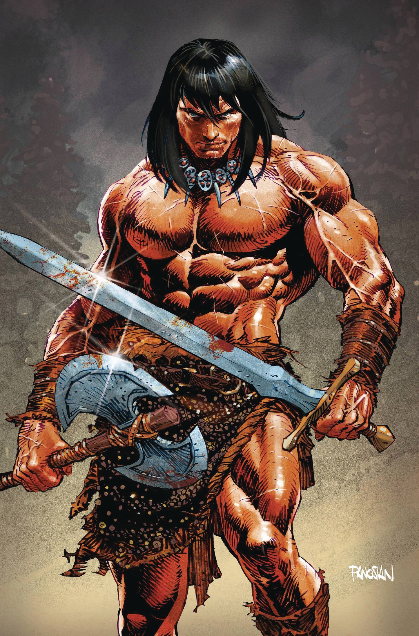 CONAN BARBARIAN #21 CVR G FOC PANOSIAN VIRGIN (MR)