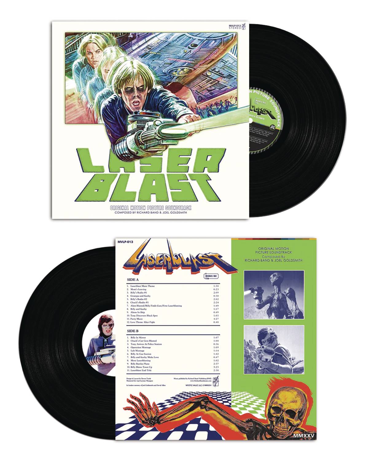 LASERBLAST 1977 OST VINYL LP (NET) (C: 1-1-2)