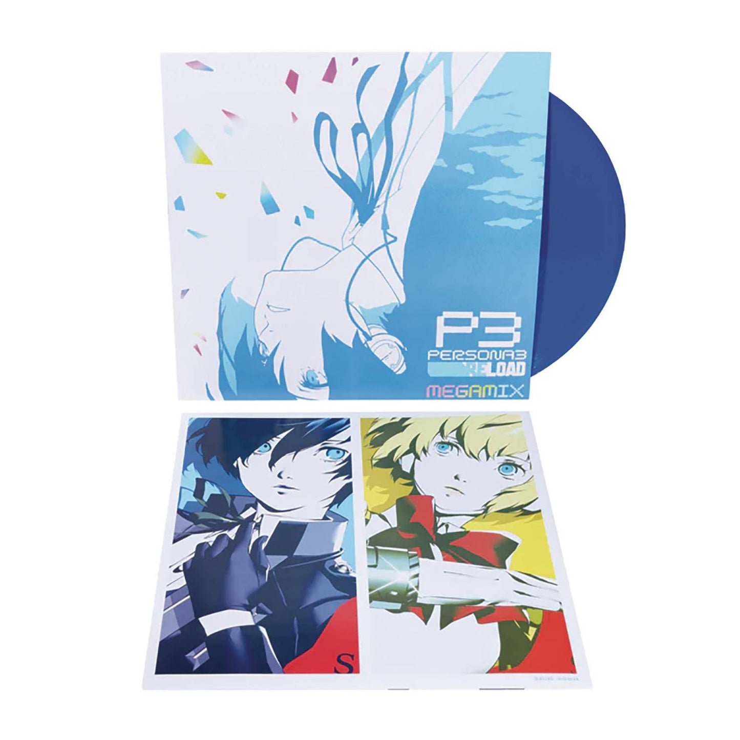 PERSONA 3 RELOAD MEGAMIX SOUNDTRACK BLUE VINYL LP (NET) (C: