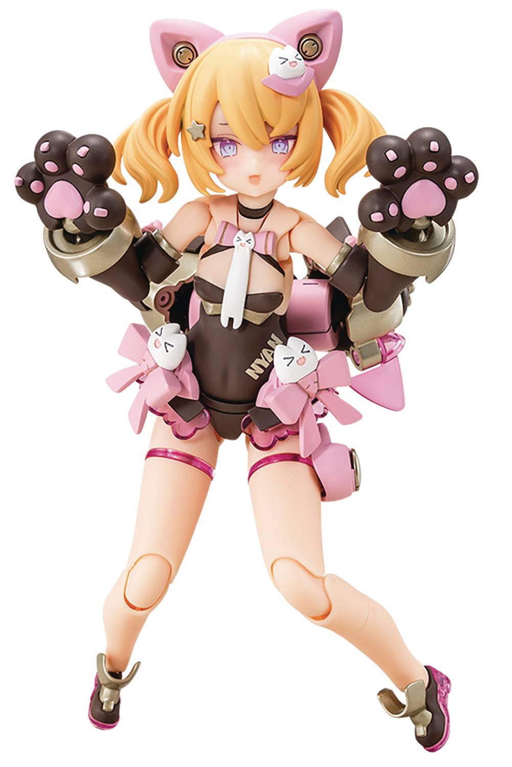 MEGAMI DEVICE PUNI MOFU KURO MAO PLASTIC MODEL KIT (NET) (C: