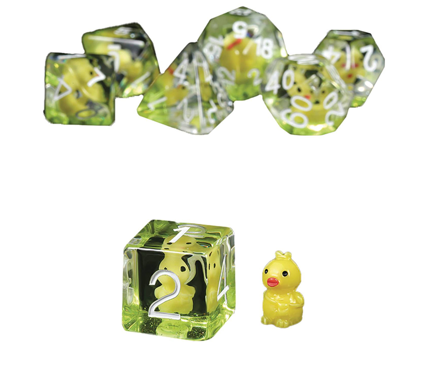 RESIN DICE CHICK 7PC SET (NET) (C: 1-1-2)