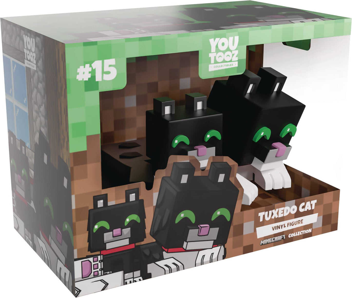 YOUTOOZ TUXEDO CAT MINECRAFT VINYL FIGURE (NET) (C: 1-1-2)