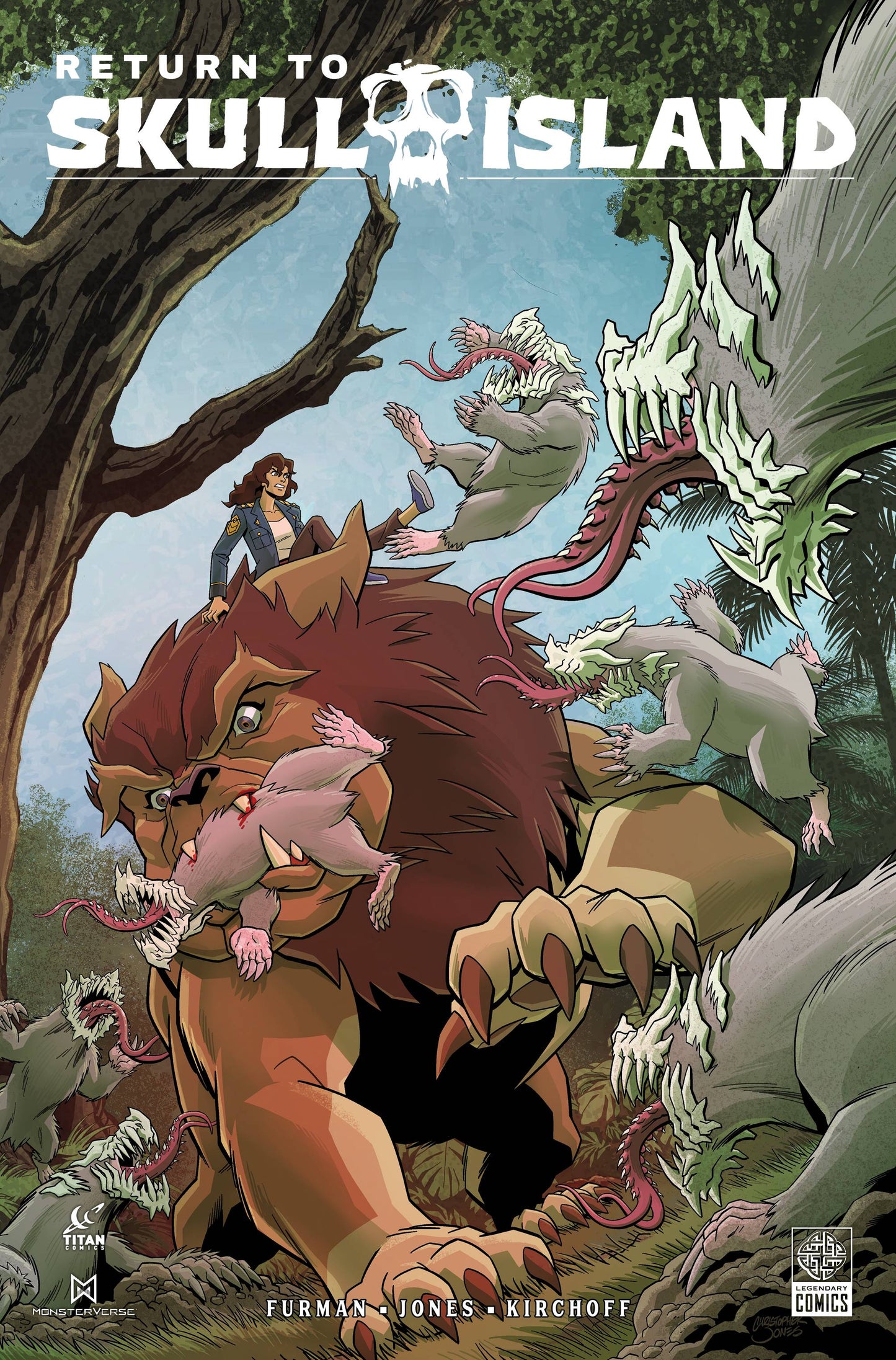 RETURN TO SKULL ISLAND #3 (OF 4) CVR B JONES (MR)