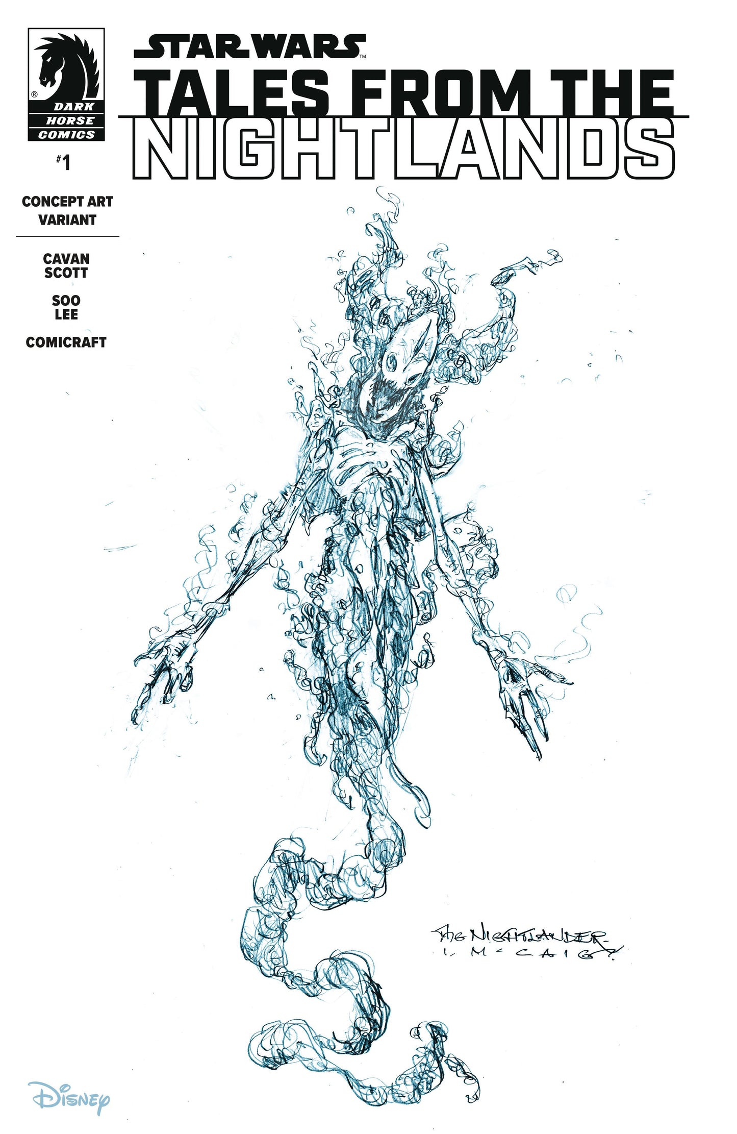 STAR WARS TALES FROM NIGHTLANDS #1 CVR B MCCAIG