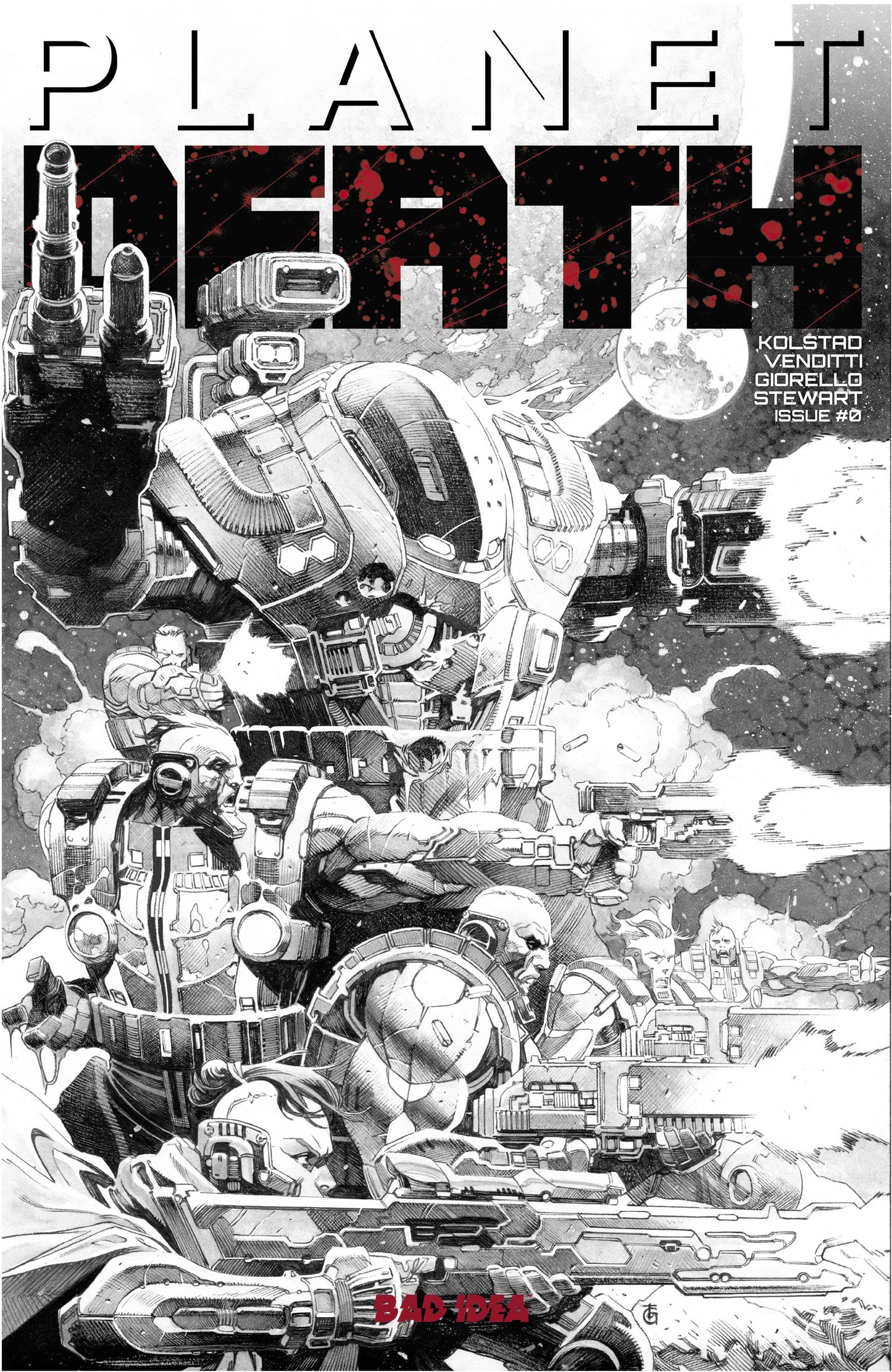 PLANET DEATH #0 (OF 4) SECOND PRINTING