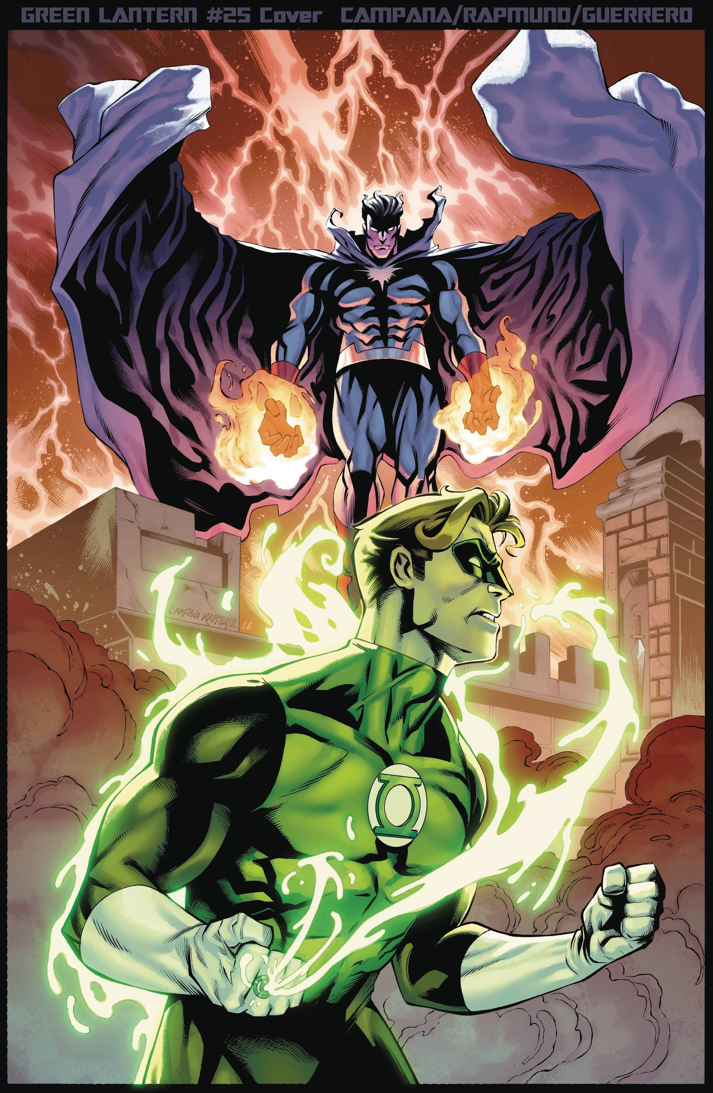 GREEN LANTERN #25 CVR G INC 1:25 CHRIS CAMPANA CSV