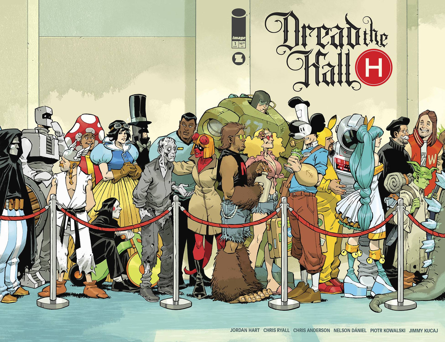 DREAD THE HALL H (ONE SHOT) CVR B DANIEL WRAPAROUND VAR