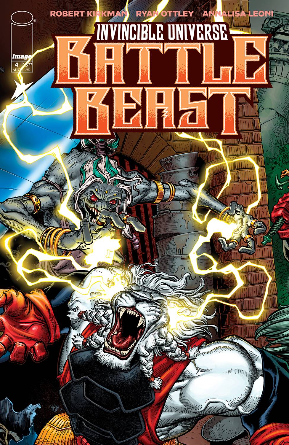 INVINCIBLE UNIVERSE BATTLE BEAST #4 #4 CVR C INC 1:10 SU CON