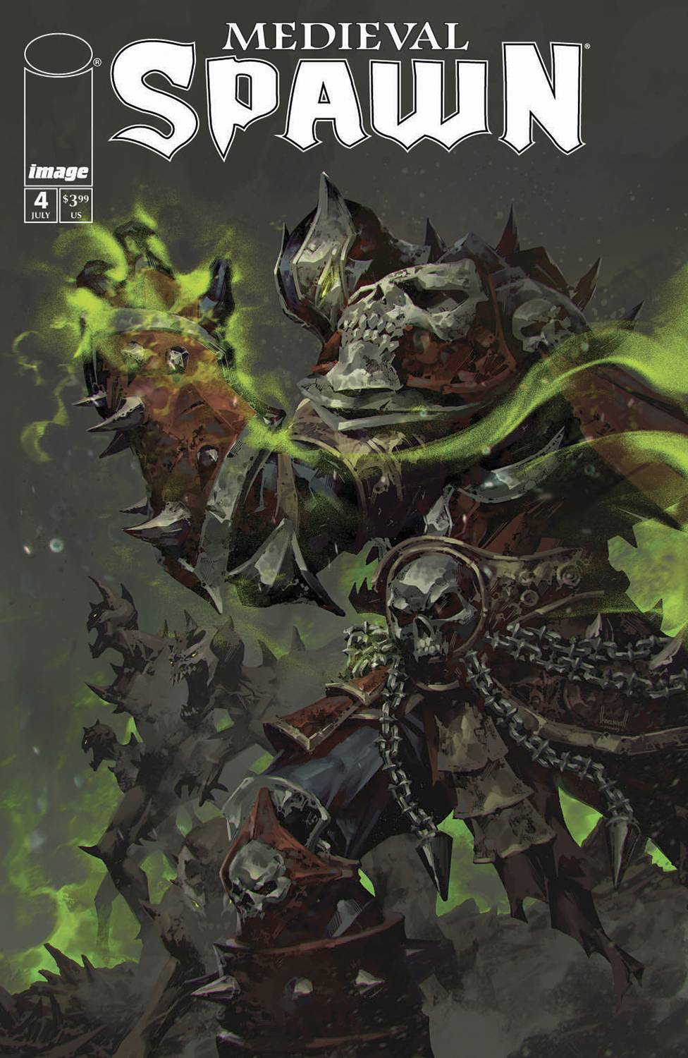 MEDIEVAL SPAWN #4 (OF 4) CVR B KAEL NGU VAR