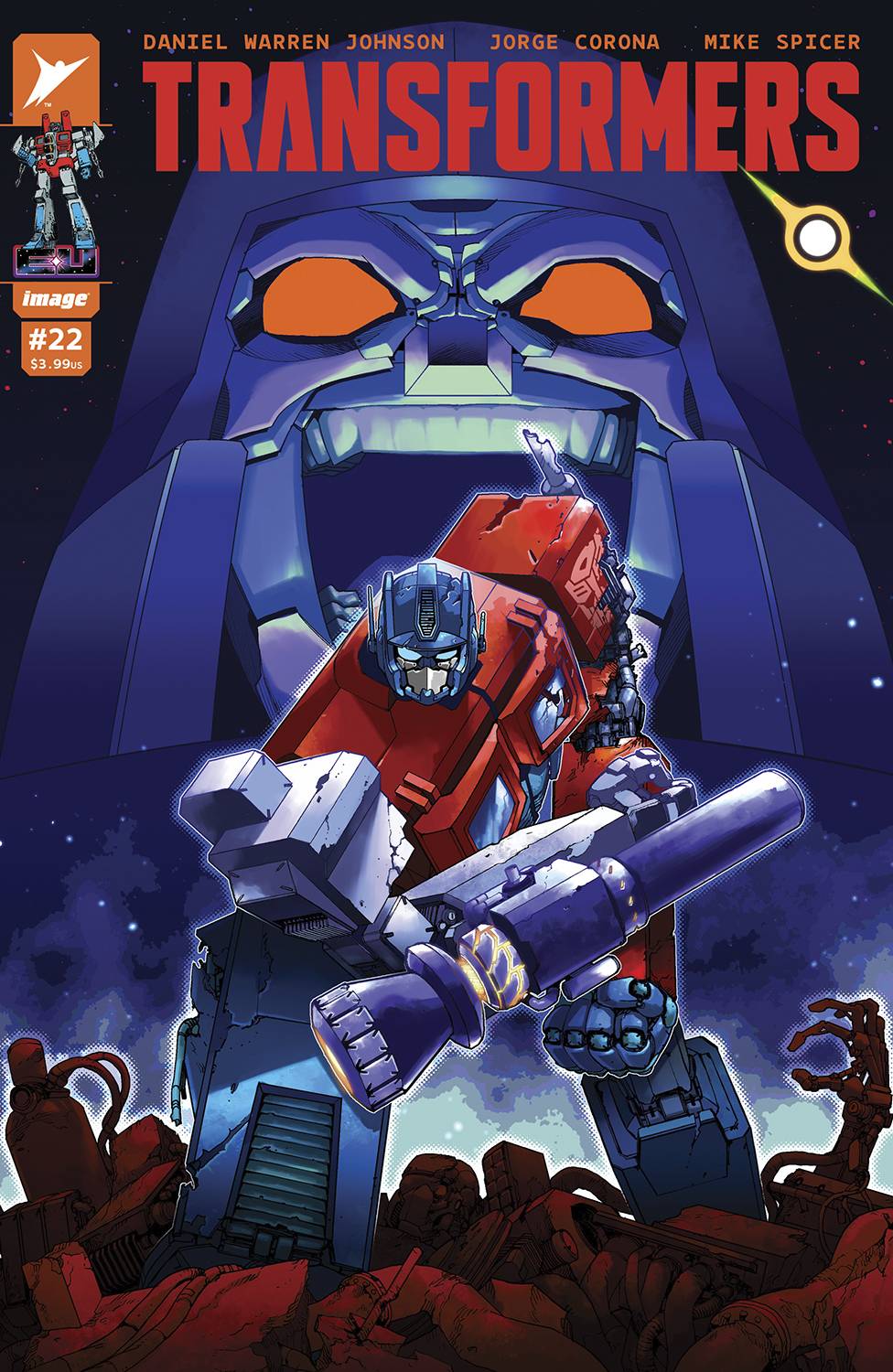 TRANSFORMERS #22 CVR D INC 1:25 MANABU YASHIRO VAR