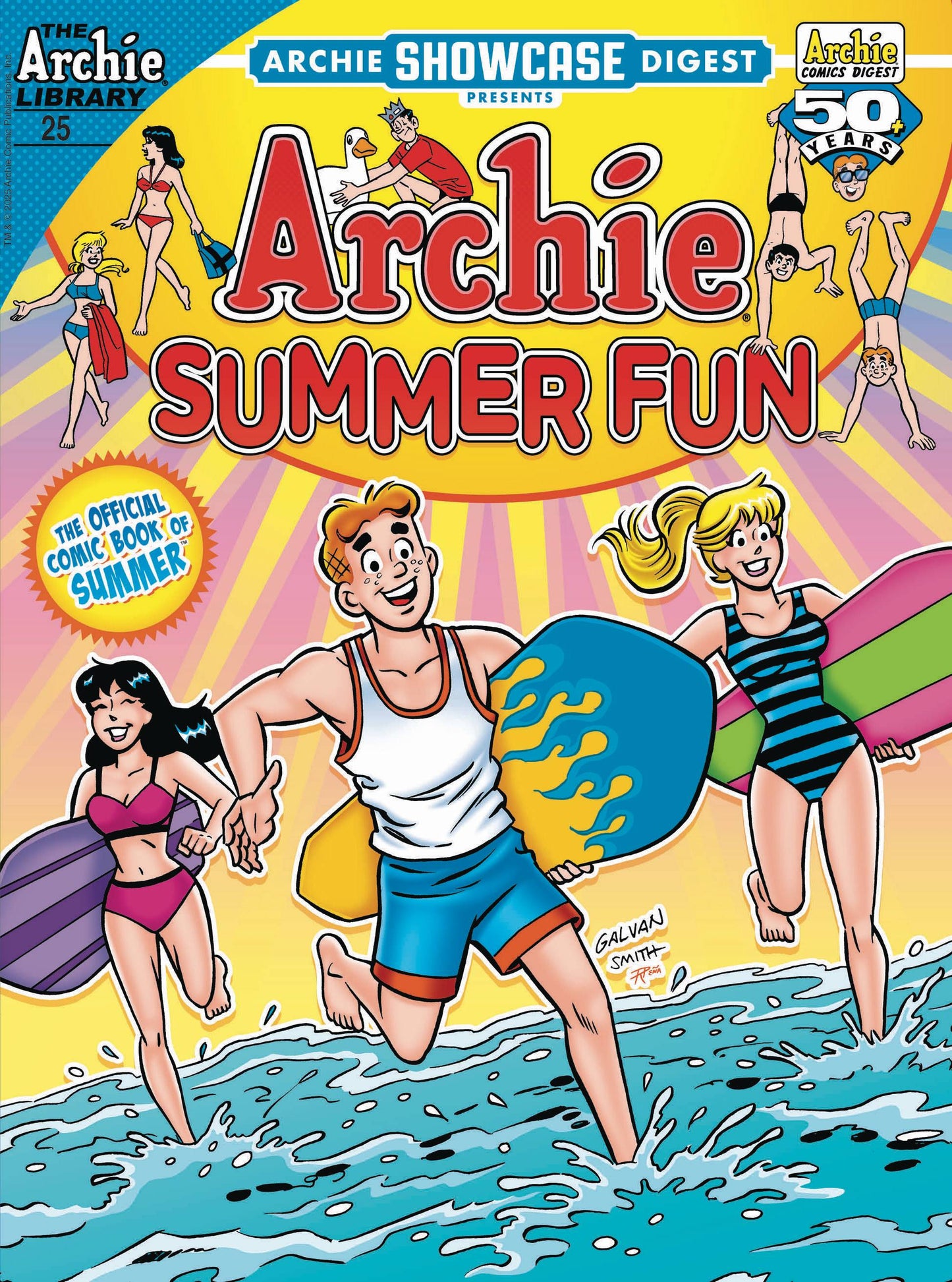 ARCHIE SHOWCASE JUMBO DIGEST #25 SUMMER FUN