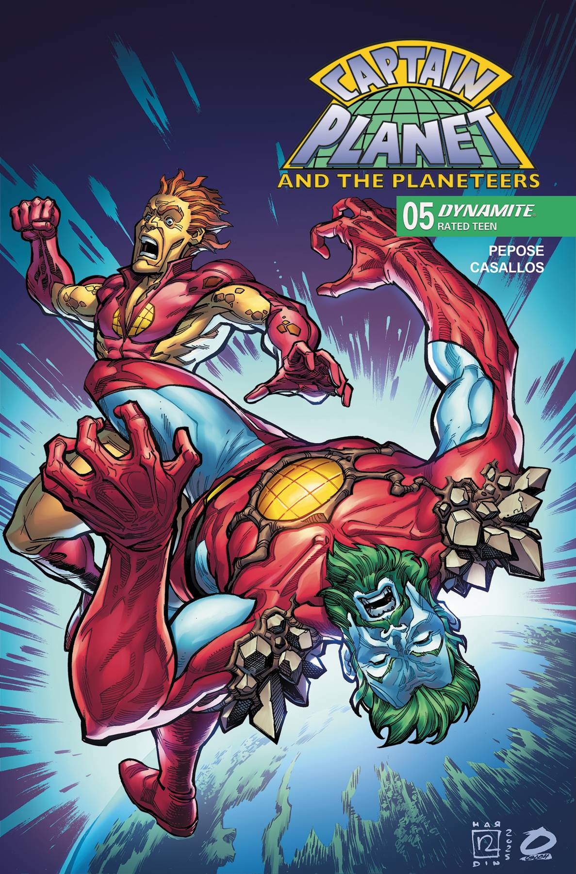 CAPTAIN PLANET #5 CVR A HARDIN (C: 1-0-0)