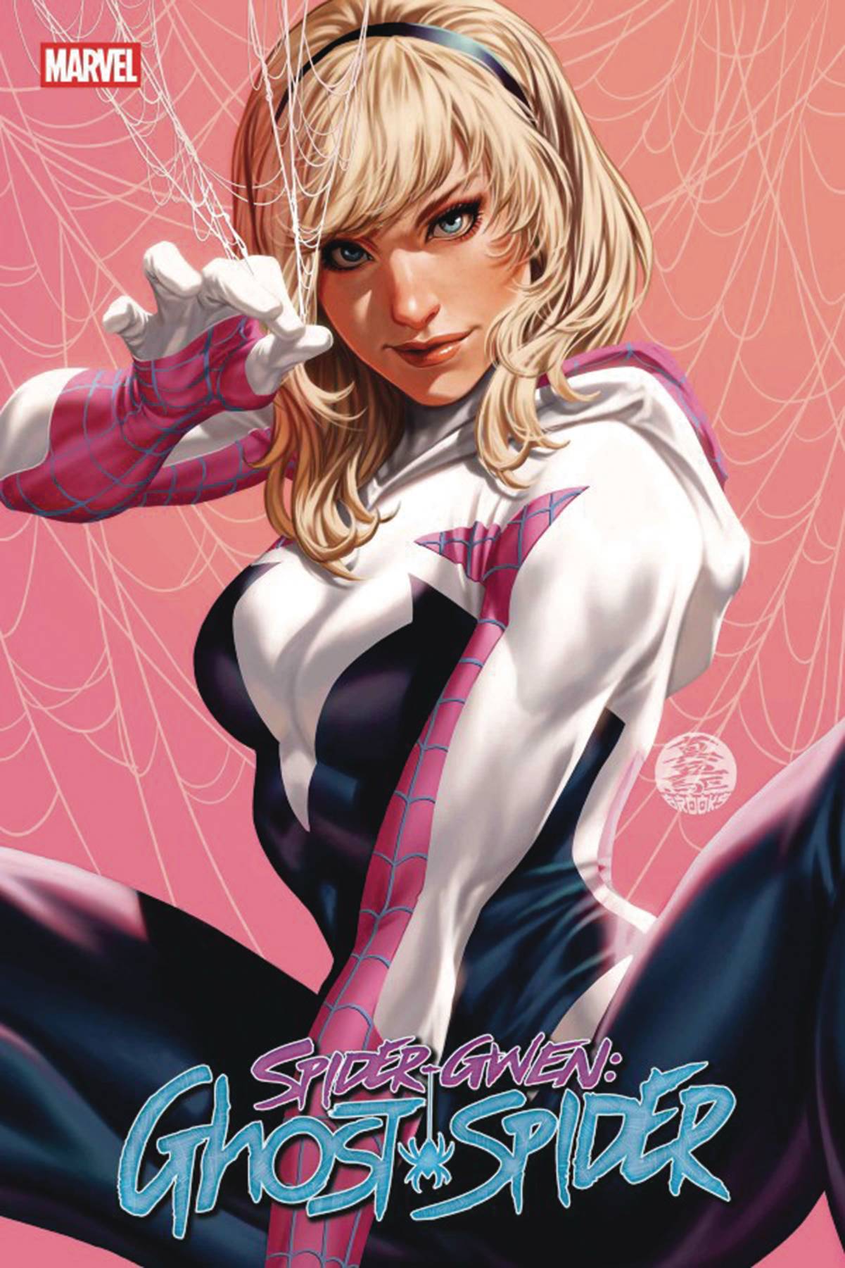 DF SPIDER-GWEN GHOST SPIDER #15 BROOKS SGN (C: 0-1-2)