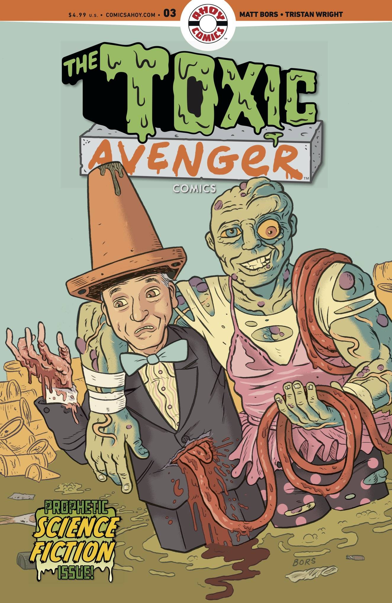 TOXIC AVENGER COMICS #3 CVR B 3 COPY INCV BORS (MR)