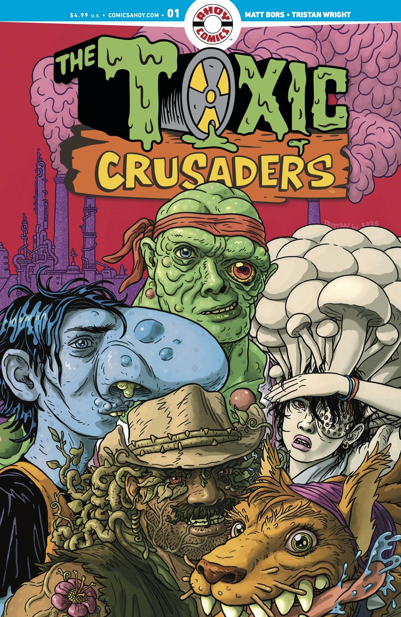 TOXIC CRUSADERS #1 (OF 5) CVR A WRIGHT (MR)