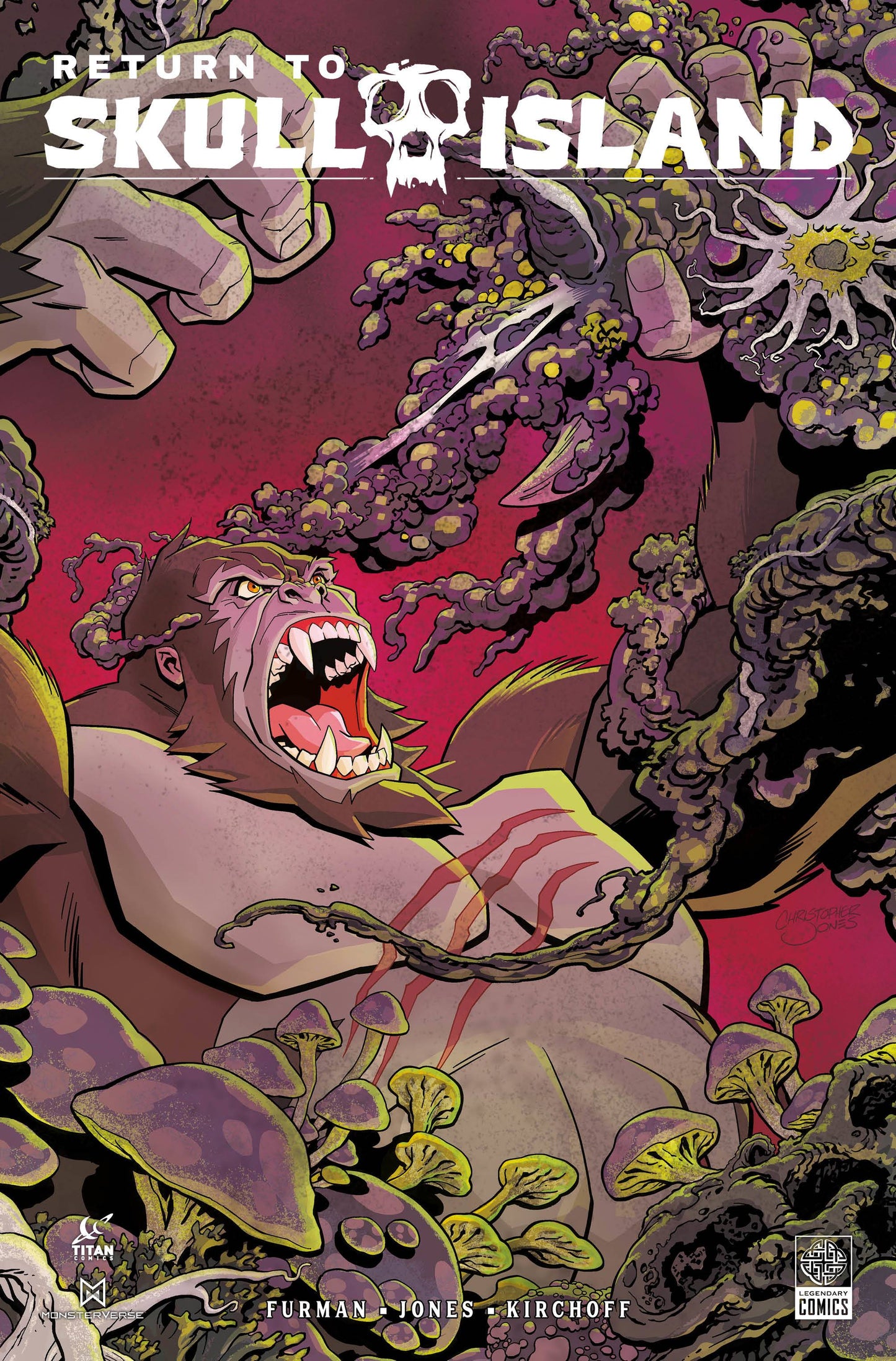 RETURN TO SKULL ISLAND #4 (OF 4) CVR B JONES (MR)