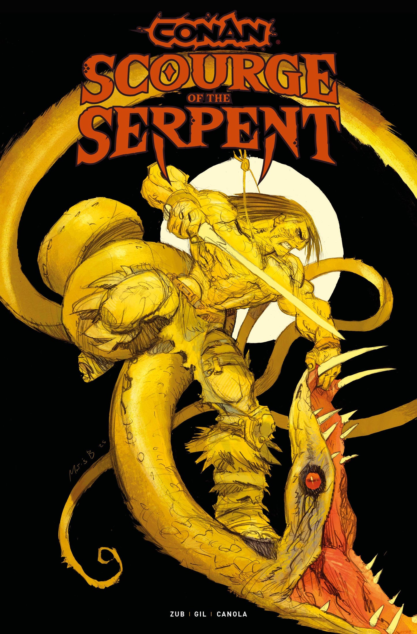 CONAN THE BARBARIAN SCOURGE OF THE SERPENT #1 (OF 4) CVR D (