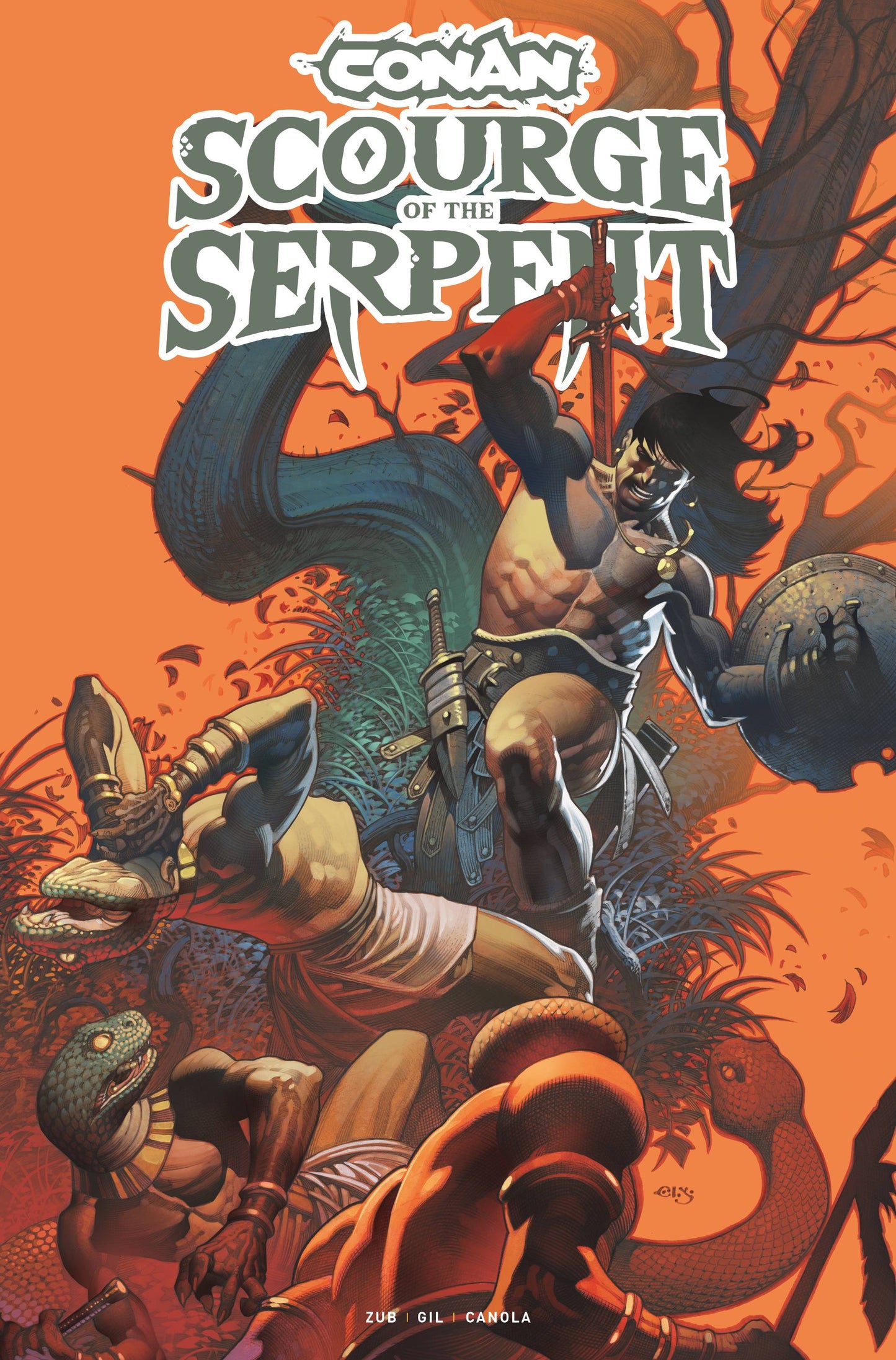 CONAN THE BARBARIAN SCOURGE OF THE SERPENT #1 (OF 4) CVR E (