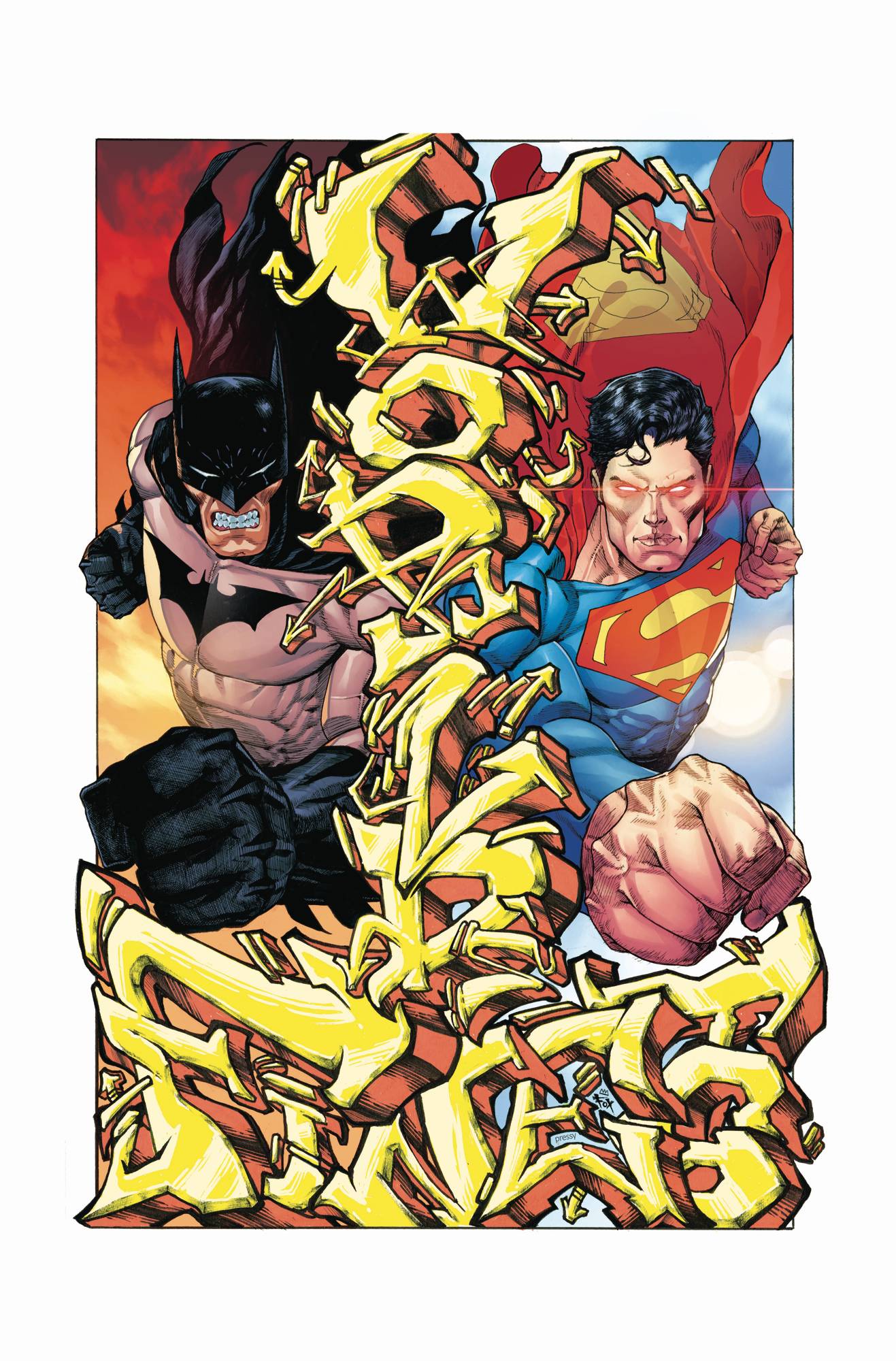 BATMAN SUPERMAN WORLDS FINEST #42 CVR D INC 1:25 FOCCILLO