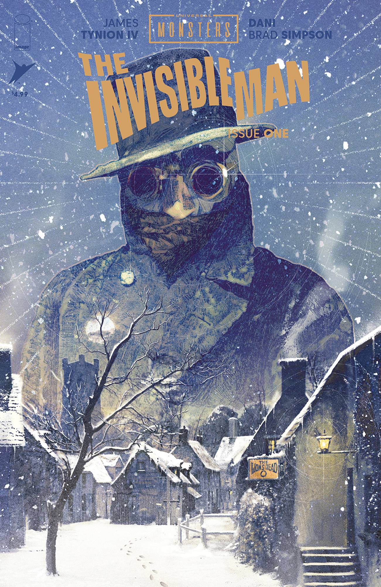 UNIVERSAL MONSTERS INVISIBLE MAN #1 (OF 4) CVR B MIDDLETON