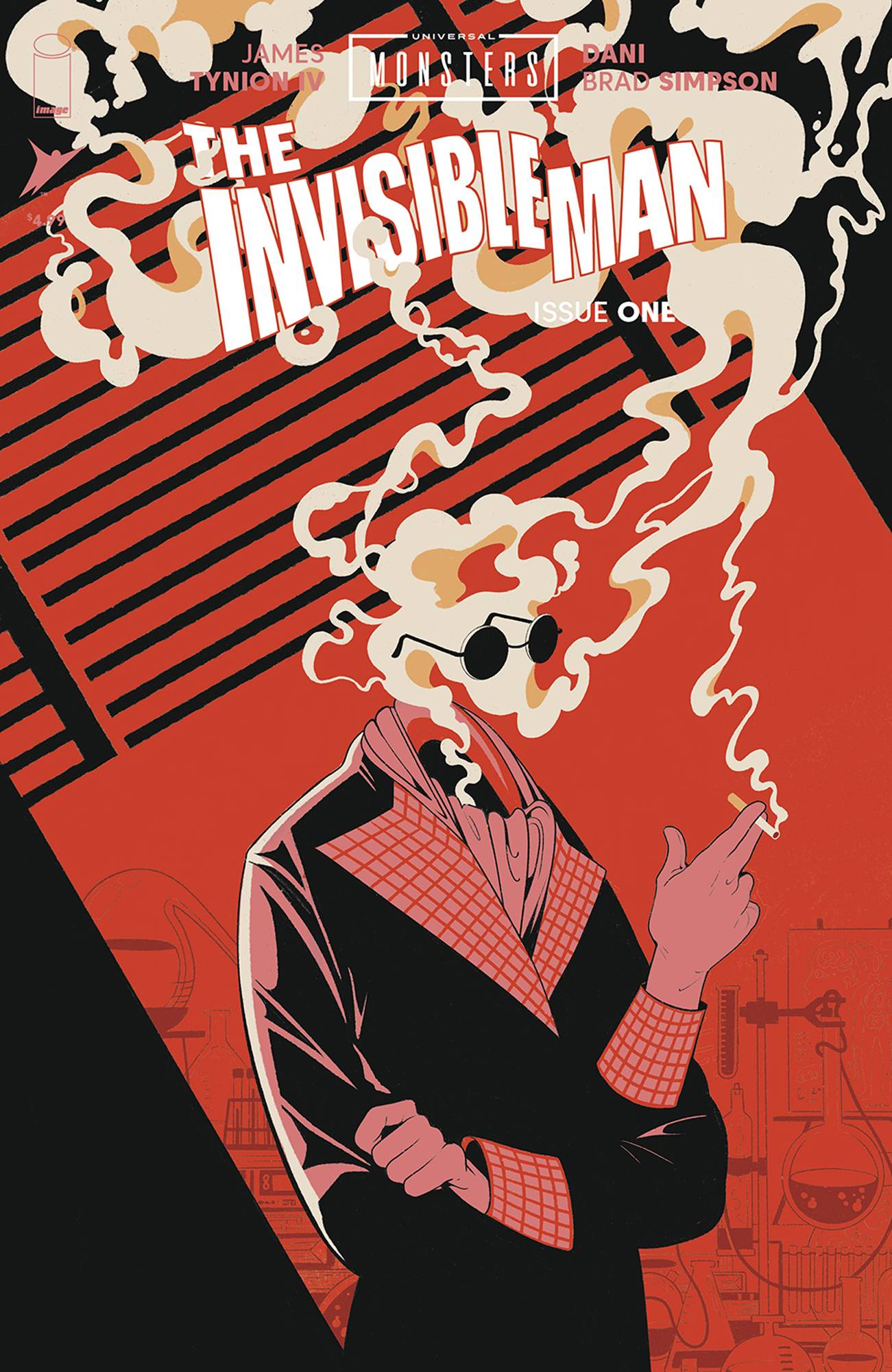 UNIVERSAL MONSTERS INVISIBLE MAN #1 (OF 4) CVR E INC 1:50