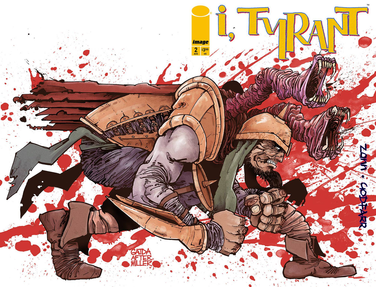 I TYRANT #2 CVR B INC 1:50 RYAN GAJDA WRAPAROUND VAR