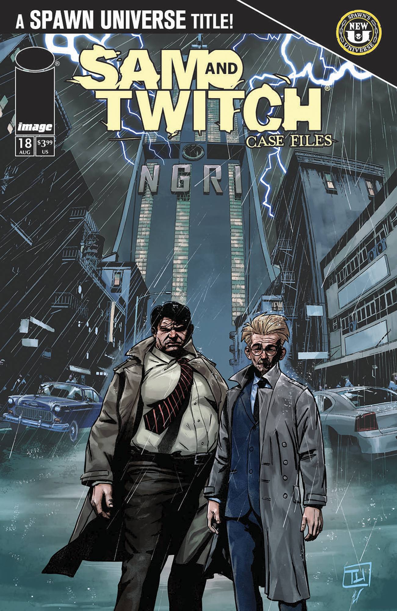 SPAWN SAM AND TWITCH CASE FILES #18 CVR A THOMAS NACHLIK