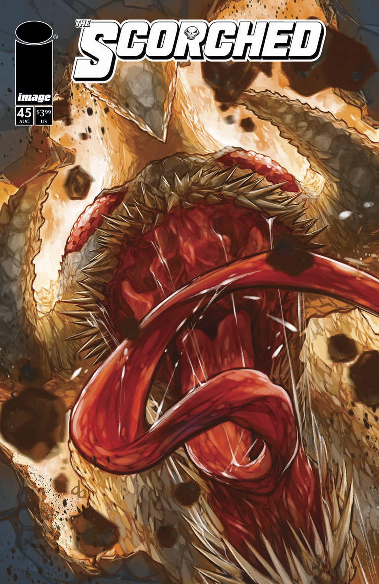 SPAWN SCORCHED #45 CVR B DON AGUILLO VAR