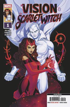 VISION SCARLET WITCH #1 2ND PTG CVR A DAUTERMAN VAR