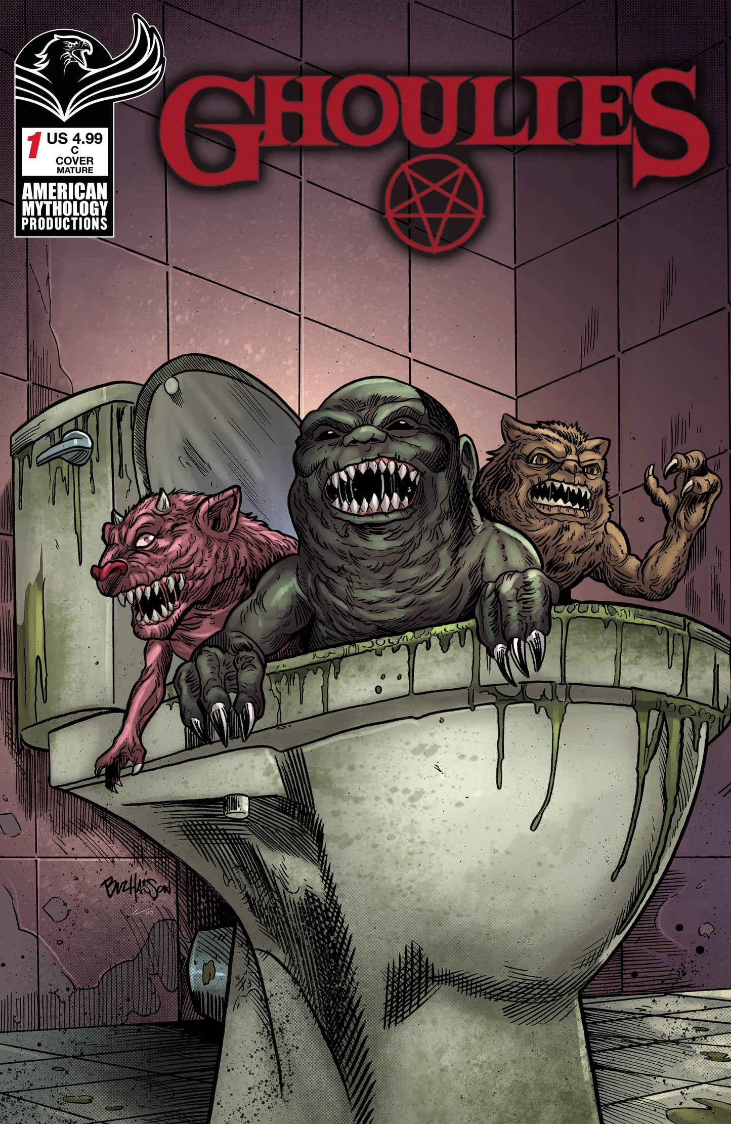 GHOULIES #1 CVR C HASSON (MR)